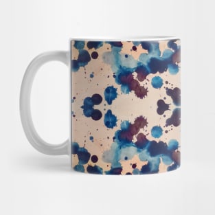 Rorschach Inkblot Test Inspired Splatter Painting Mug